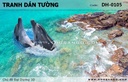 Tranh dán tường Đại Dương 3D DH-0105