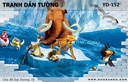 Tranh dán tường Đại Dương 3D YD-152