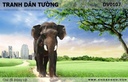 Tranh dán tường Động vật DV0107