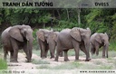 Tranh dán tường Động vật DV015