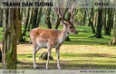 Tranh dán tường Động vật DV016
