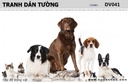 Tranh dán tường Động vật DV041