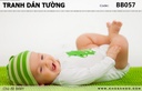 Tranh dán tường BABY BB057