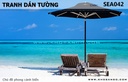 Tranh dán tường phong cảnh biển SEA042