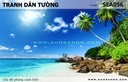Tranh dán tường phong cảnh biển SEA056