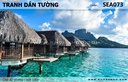 Tranh dán tường phong cảnh biển SEA073