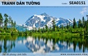 Tranh dán tường phong cảnh biển SEA151