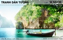 Tranh dán tường phong cảnh biển SEA230