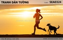 Tranh dán tường phong cảnh biển SEA324
