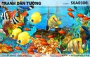 Tranh dán tường phong cảnh biển SEA380