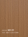 Tấm Ốp Than Tre Vân Gỗ 1017