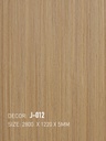 Tấm Ốp Than Tre Vân Gỗ J012