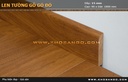 Len Tường gỗ gỏ đỏ